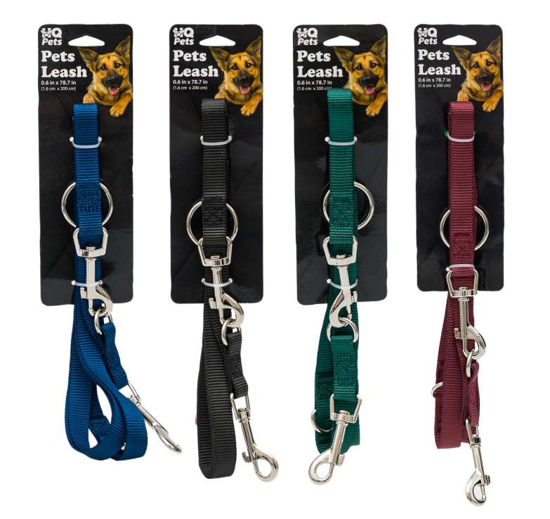 2388910 Pet Leash - Medium, Assorted Color - Pack of 48