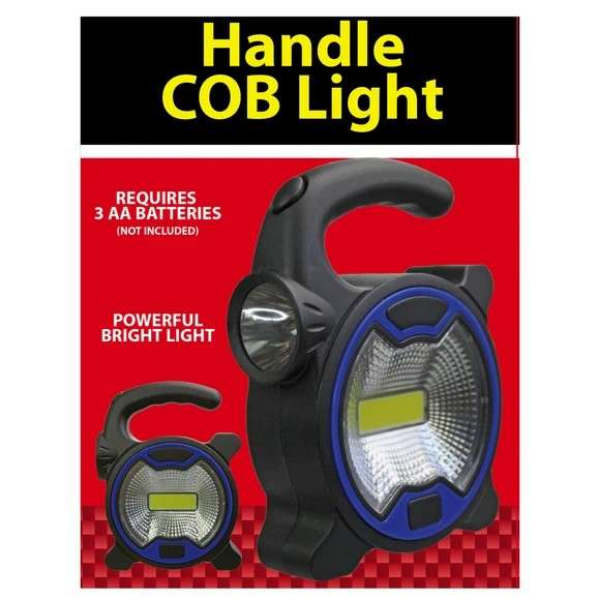 2389246 All Purpose Work COB Lamps with Handle, Black - Pack of 36