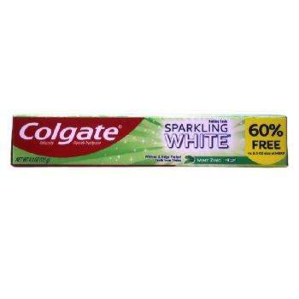 2389344 4 oz Colgate Sparkling White Toothpaste - Pack of 24