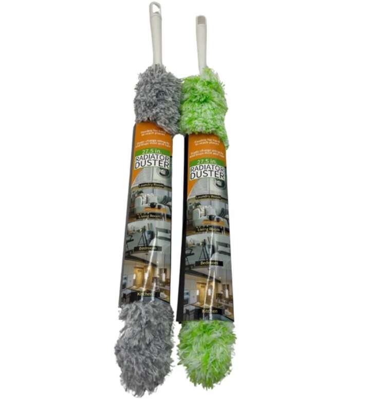DollarDays 2389275 Radiator Dusters - Assorted Colors - Case of 12