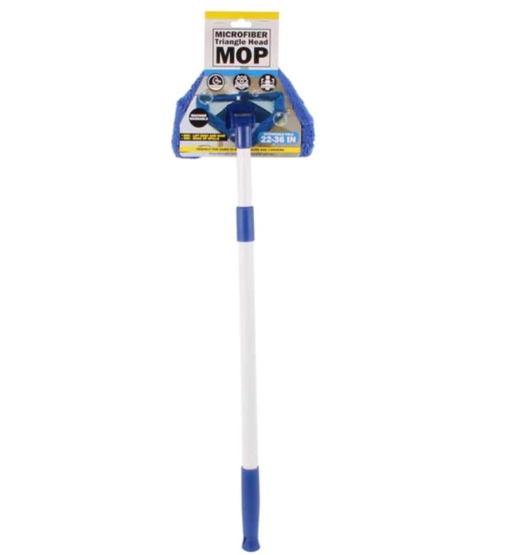 DollarDays 2389280 Microfiber Triangle Head Mops - Case of 12