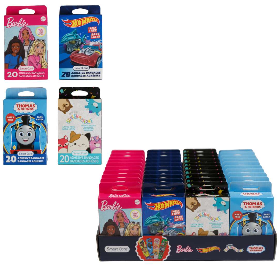 DollarDays 2390123 Licensed Kid Bandages - Case of 40