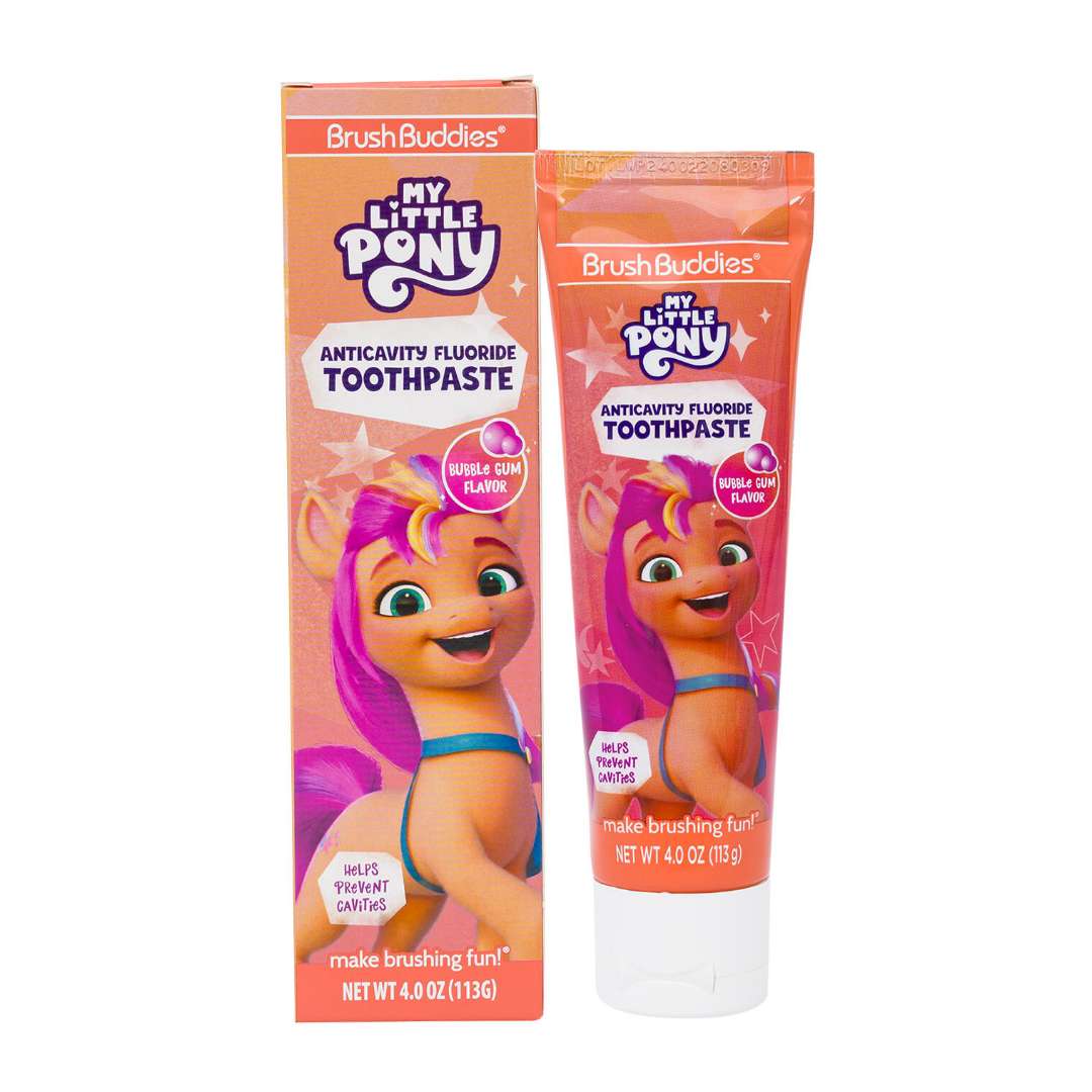 DollarDays 2389940 4 oz My Little Pony Fluoride Toothpaste, Bubble Gum Flavor - Pack of 24