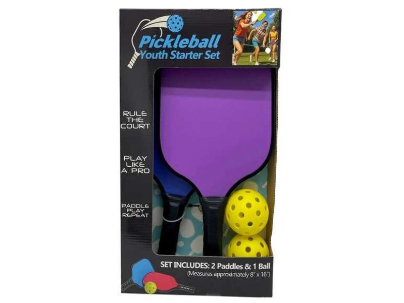DollarDays 2390294 Pickleball Starter Sets, Assorted Color - Pack of 10