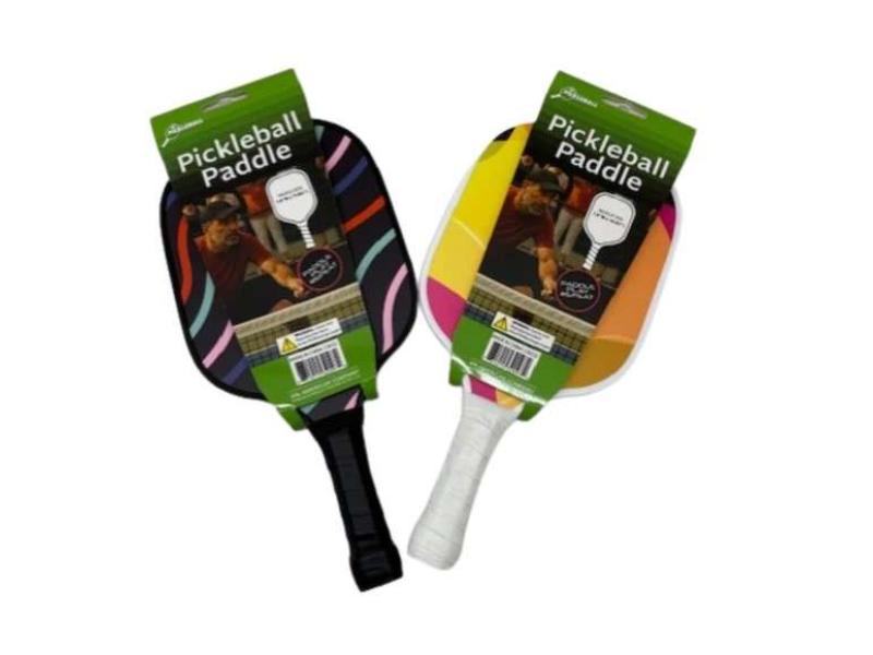 DollarDays 2390302 Pickleball Paddles, Assorted Designs - Pack of 8