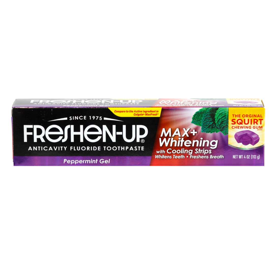 DollarDays 2390376 4 oz Freshen-Up Extra Whitening & Sensitive Toothpaste, Fresh Mint - Pack of 12