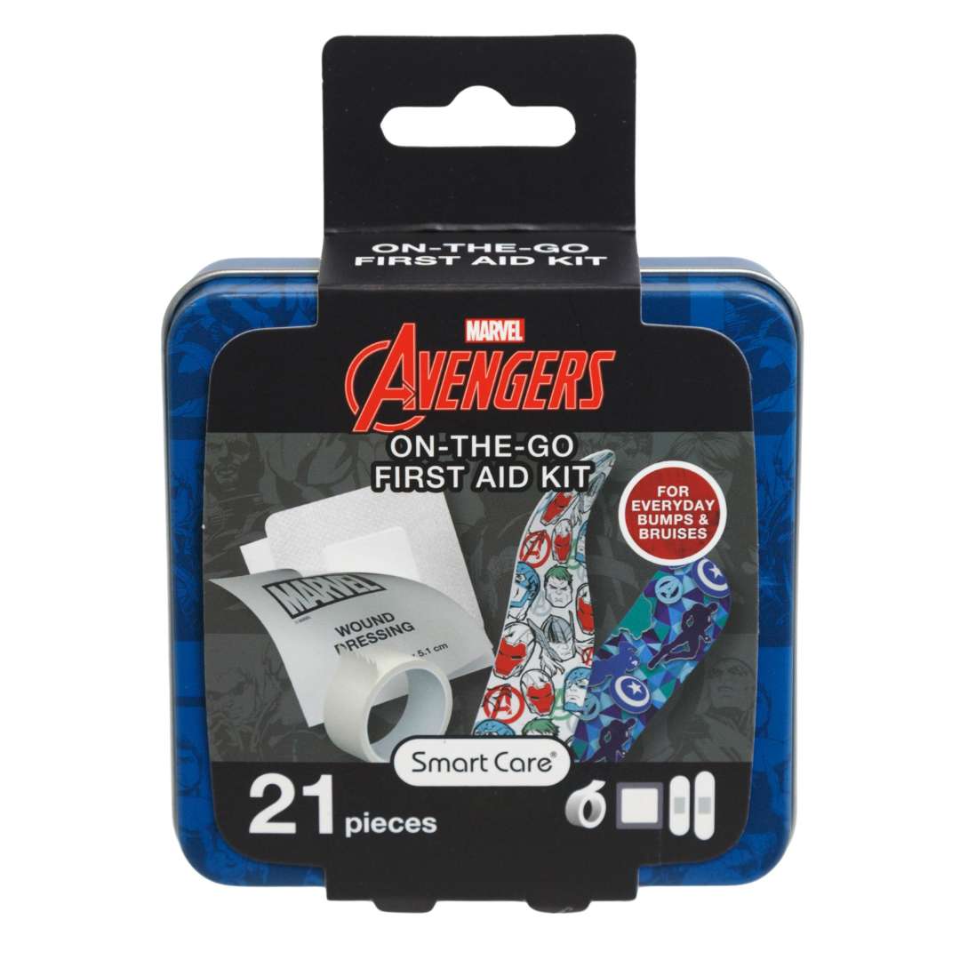 DollarDays 2390377 Marvel Avengers First Aid Kits - 21 Piece - Pack of 24
