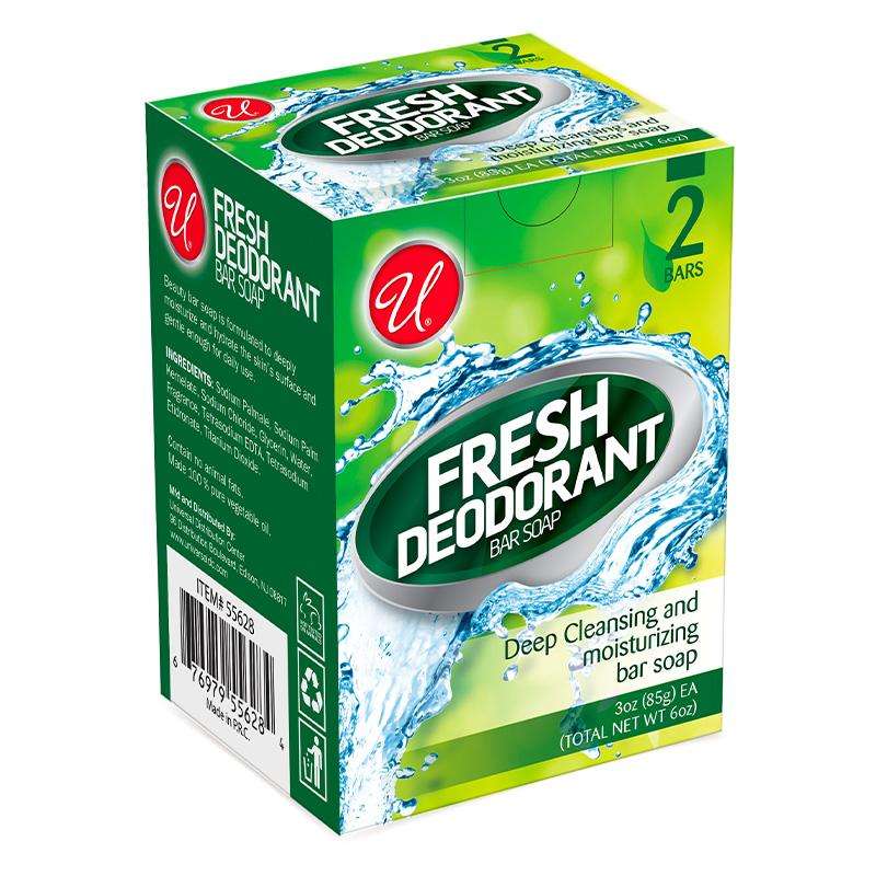 DollarDays 2390414 Deodorant Bar Soap - 2 per Pack - Pack of 48