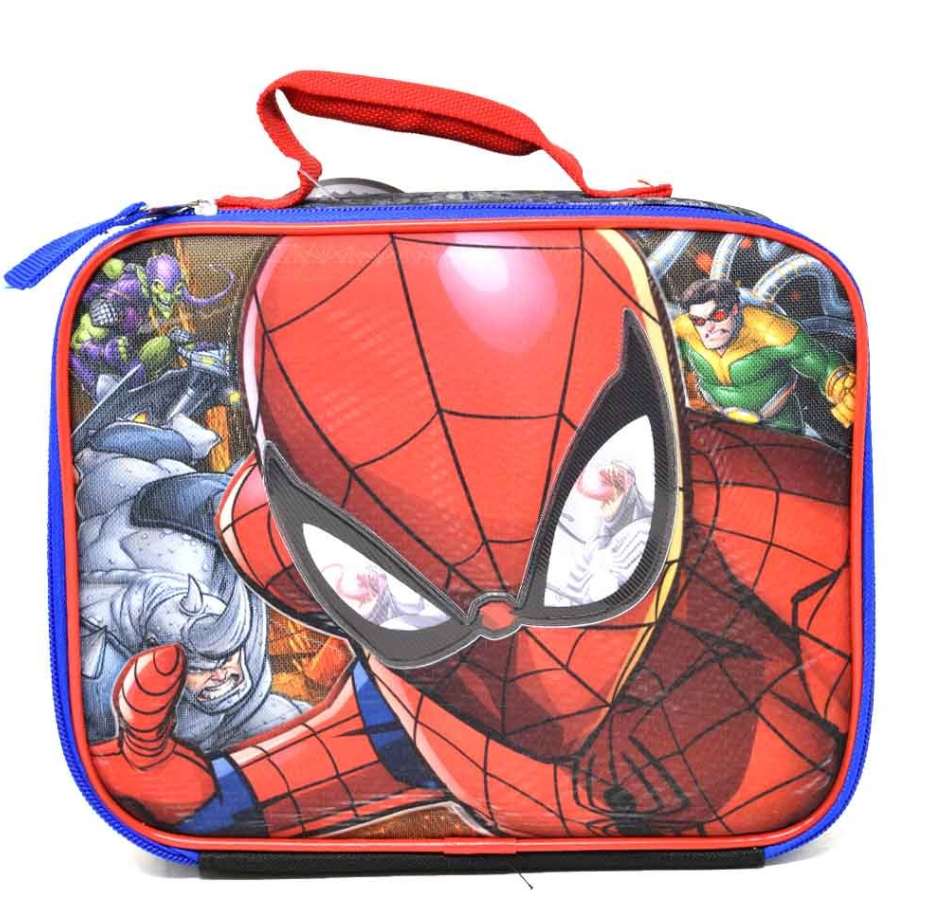 DollarDays 2390663 Spiderman Rectangle Lunch Bags - Pack of 24