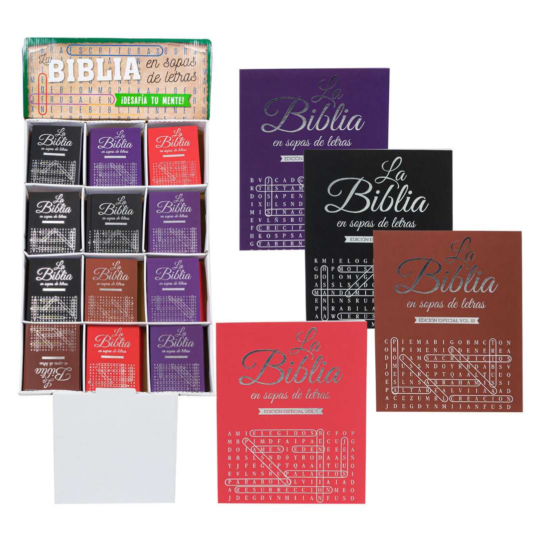 DollarDays 2390949 6 x 8 in. The Bible Spanish Word Search Puzzle Books - Four Titles - 80 Pages - Pack of 144