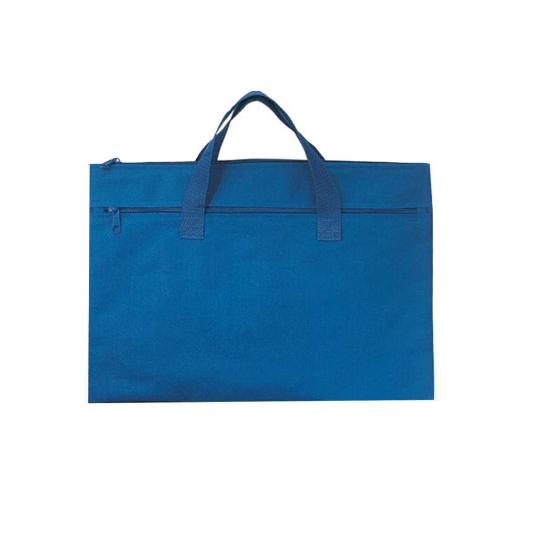 DollarDays 2390836 15.5 in. Document Bag, Navy - Pack of 72