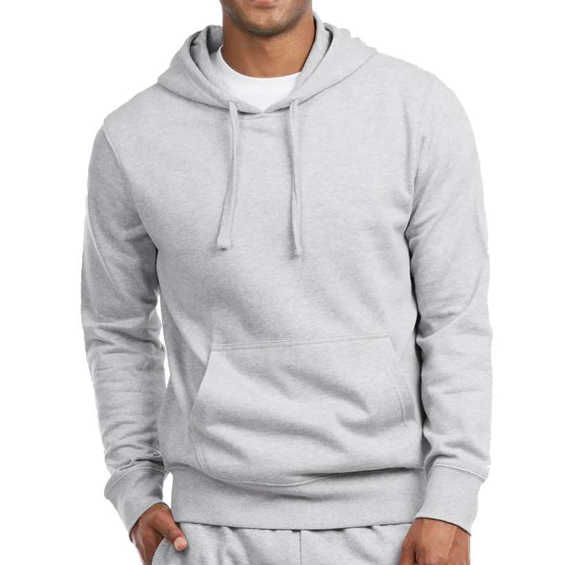 DollarDays 2378932 Mens Fleece Hoodies, Gray - Extra Large - Pack of 24
