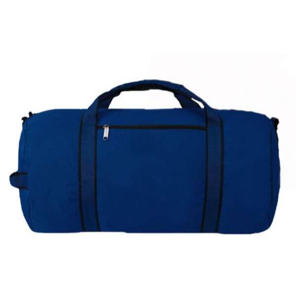 DollarDays 2390799 22 in. Sport Duffel Bags, Navy - Pack of 24