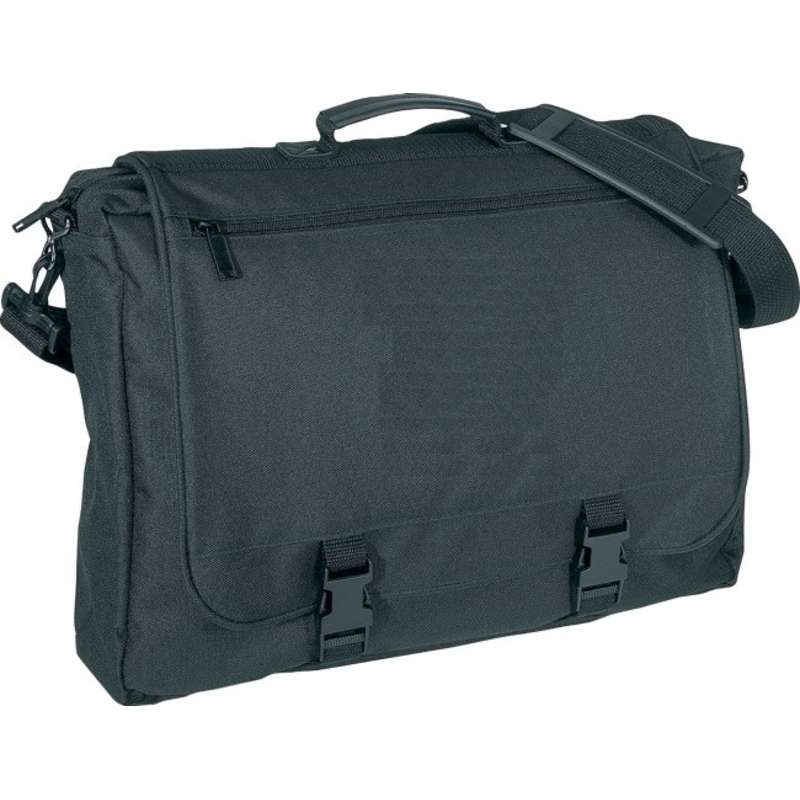 DollarDays 2390838 16 in. Standard Briefcase, Black - Pack of 24
