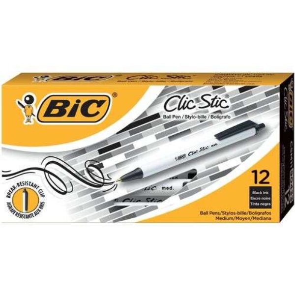 DollarDays 2391842 BIC Retractable Pens - 12 per Pack - Case of 18