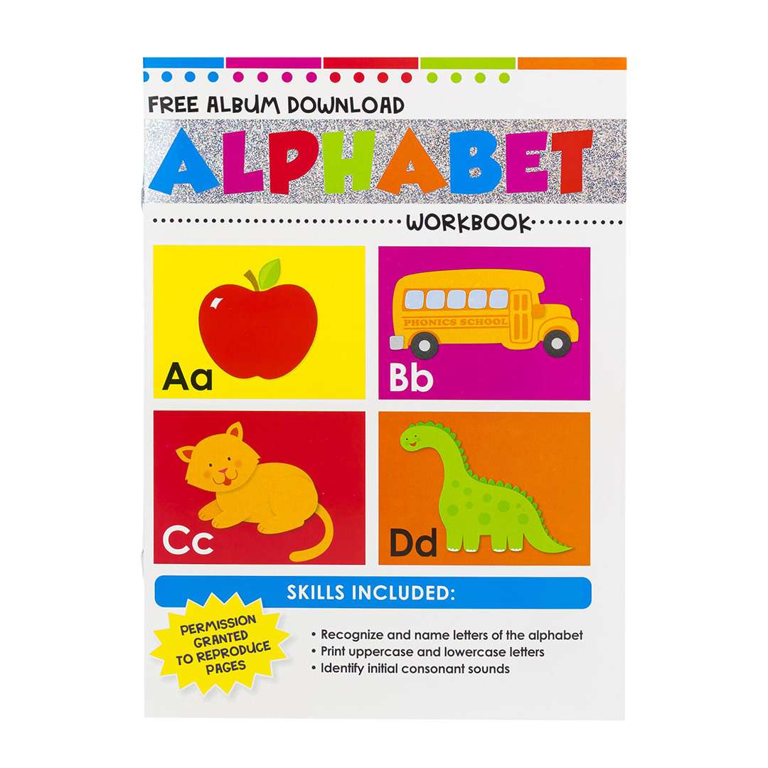 DollarDays 2391617 Alphabet Workbooks - Case of 20