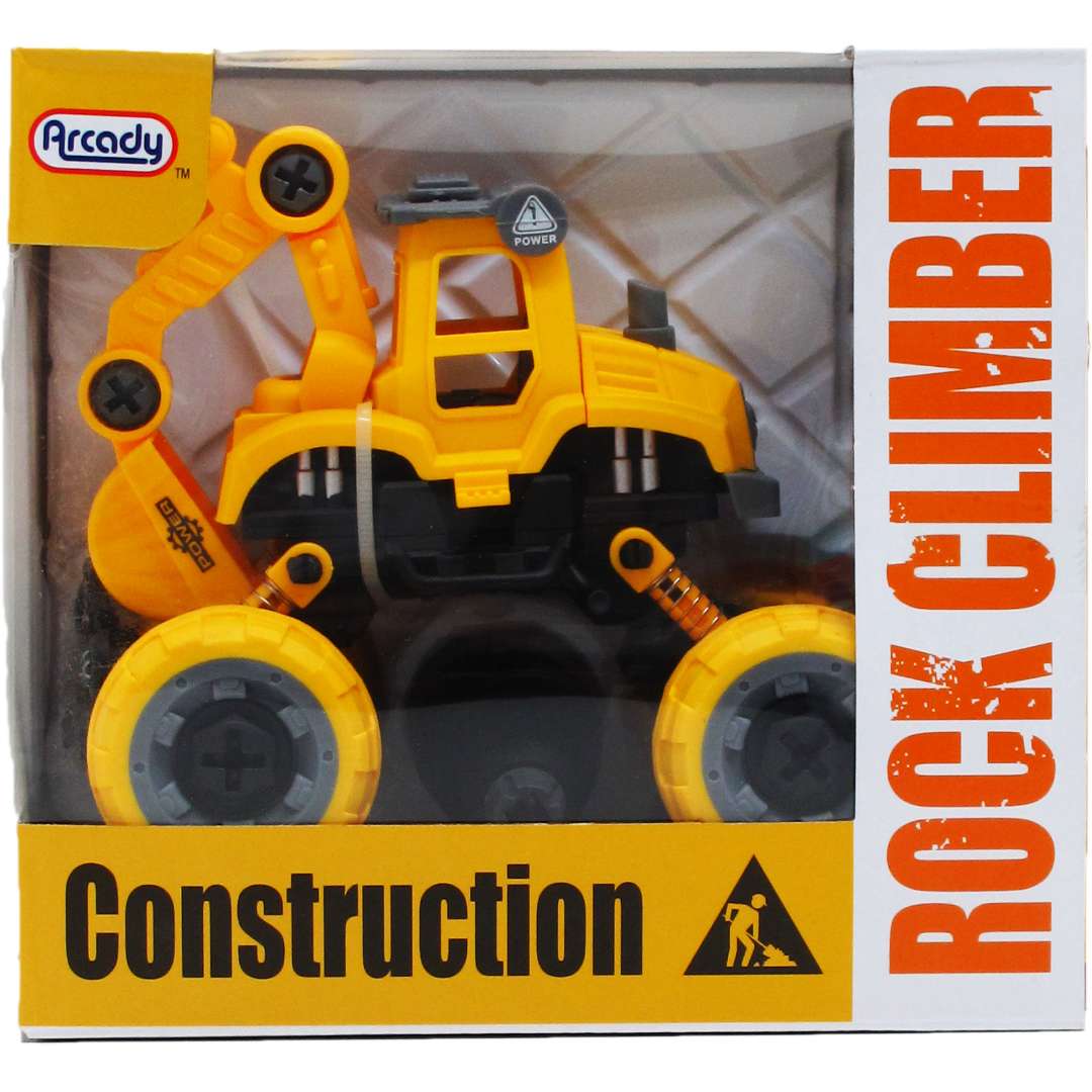 DollarDays 2388653 Construction Climber Trucks, 6 in. - Assorted Color - Case of 12