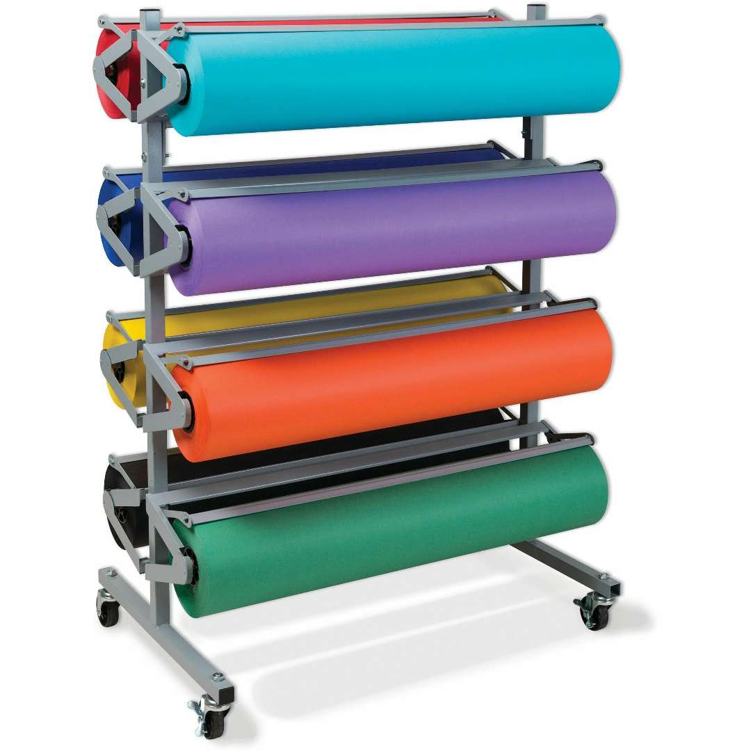 DollarDays 2391958 Horizontal Art Paper Roll Dispenser -