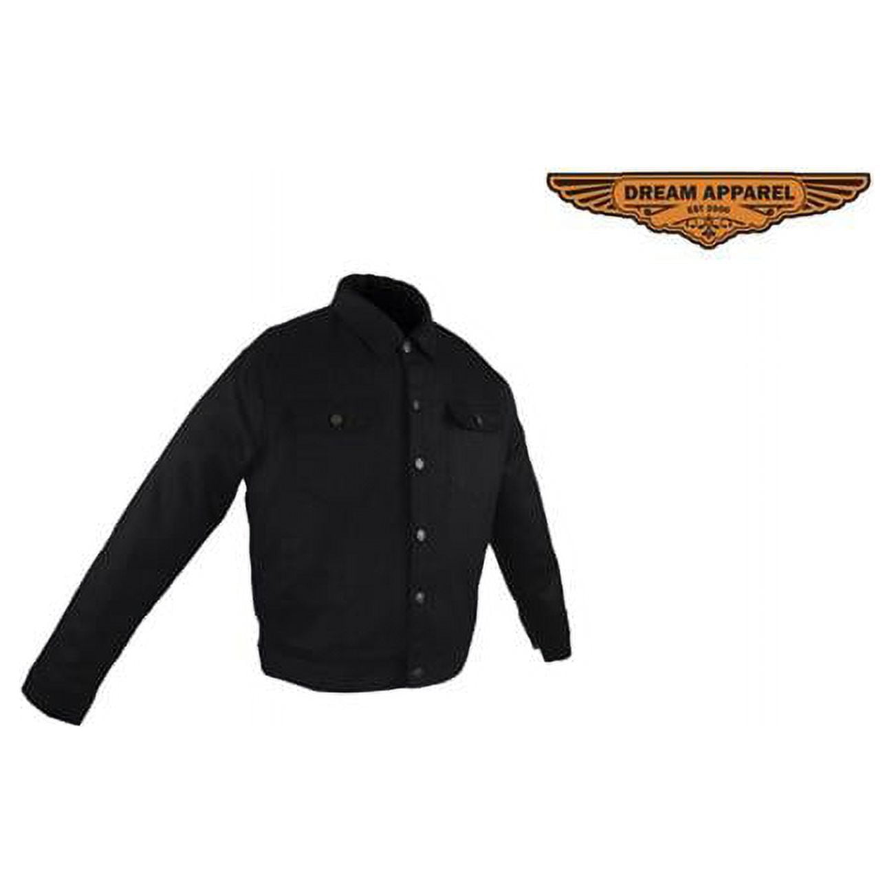 black jean jacket 3xl