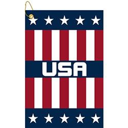 Picture of Devant DVST18491H-NAV 16 x 24 in. USA Woven Golf Towel - Navy