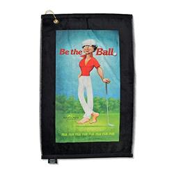 Picture of Devant DVST18492H-HDR David O Keefe Ty Webb Caddyshack Photo Golf Towel - Black & White