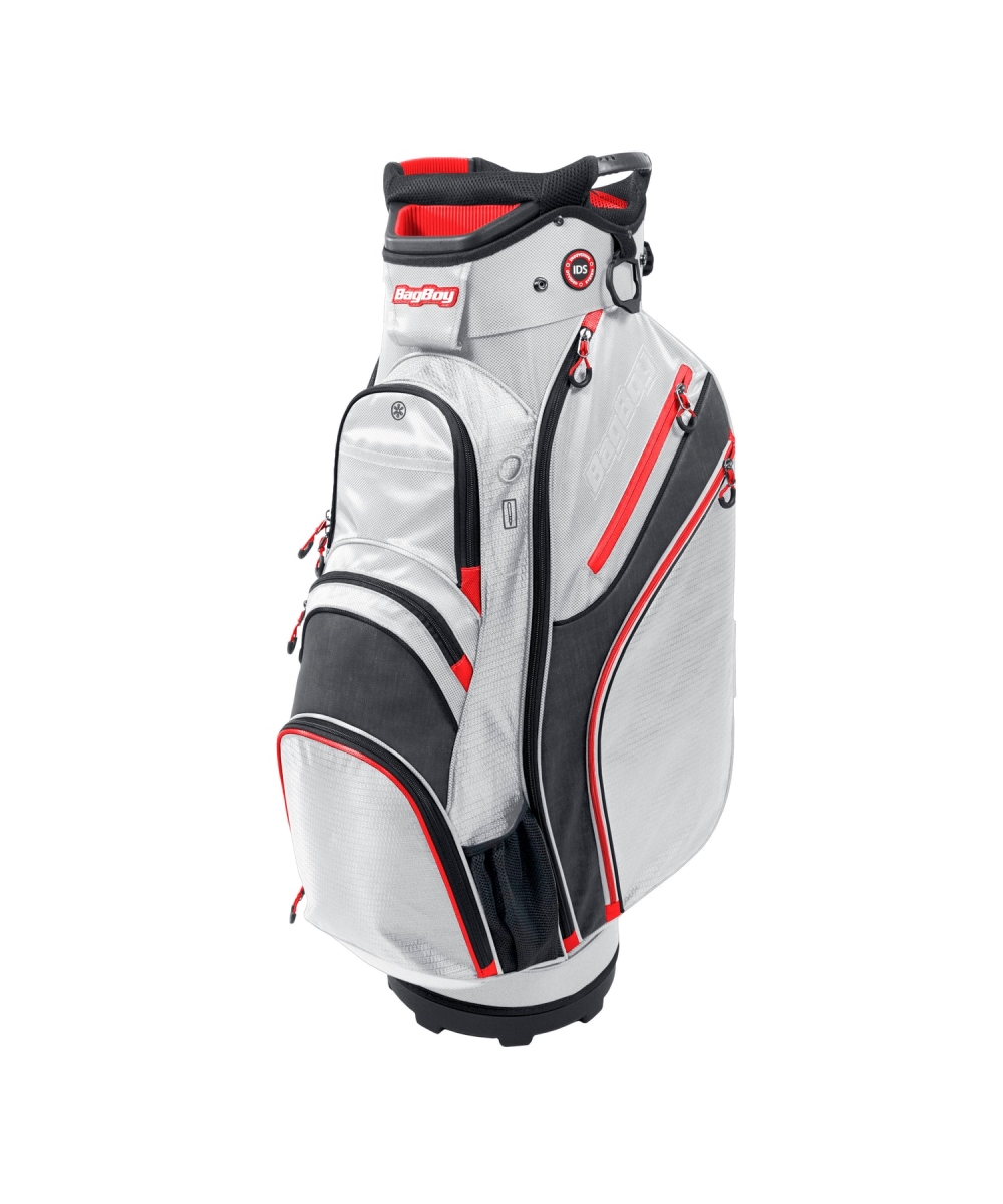 Picture of BagBoy BB37587 Chiller Cart Bag - White & Charcoal - Red