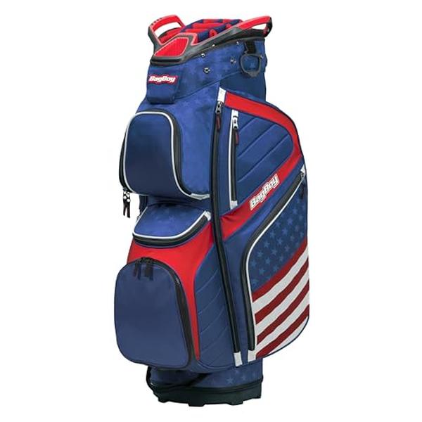 Picture of BagBoy BB38064 CB-15 Cart Zip Bag - Blue & USA