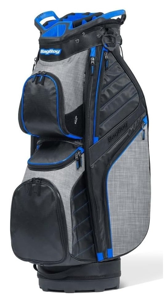 Picture of BagBoy BB38066 CB-15 Cart Zip Bag - Black & Grey - Royal