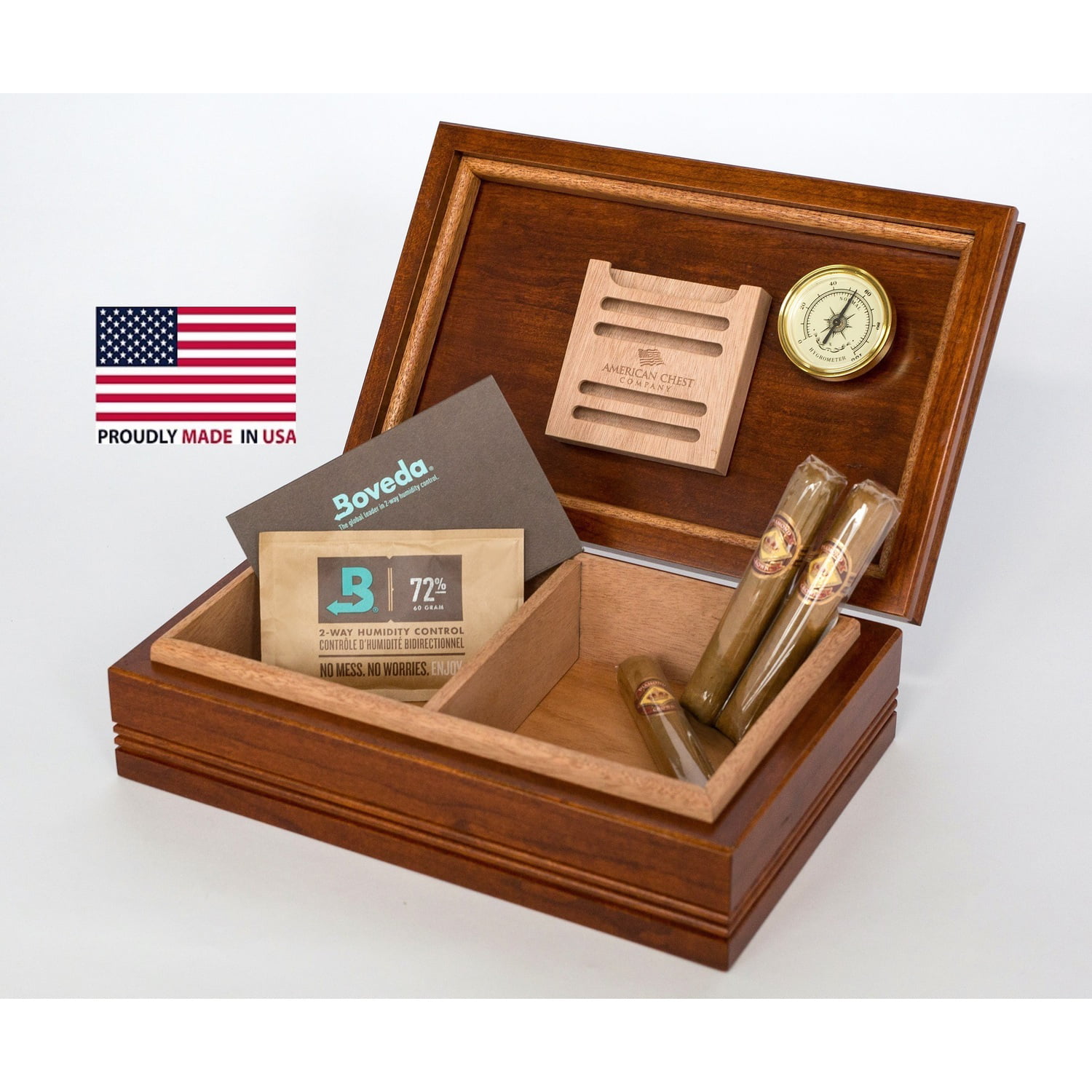 Picture of American Chest H50C 50 Count Amish Cigar Humidor