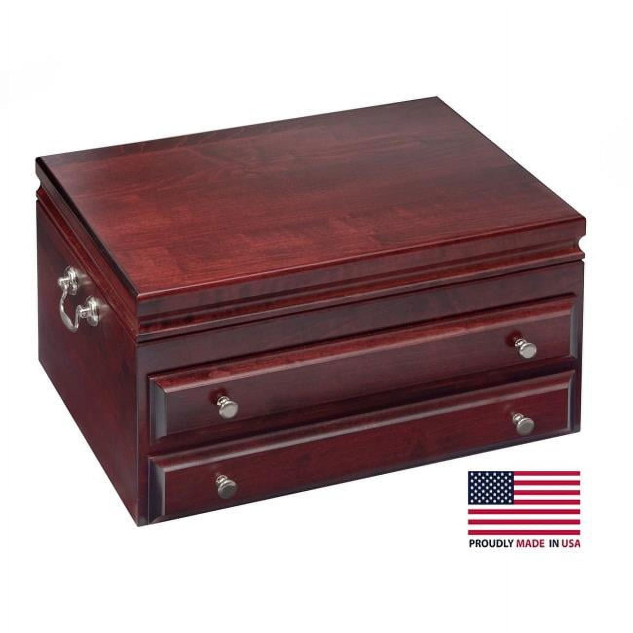 Picture of American Chest F05M Presidential Super 1 Drawer with Lift-Out Knife Tray Flatware Chest