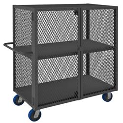 56 in. Security Mesh Truck, Gray - 2000 lbs