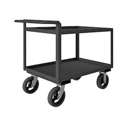 36 in. Rolling Service Cart, Gray - 2400 lbs