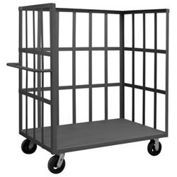 57 in. Open Portable Truck, Gray - 2000 lbs