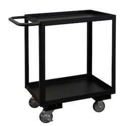 33 in. Rolling Service Cart, Black - 1200 lbs