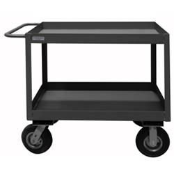 36 in. Rolling Service Cart, Gray - 1200 lbs