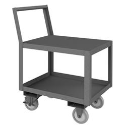 36 in. Low Deck Service Truck, Gray - 1200 lbs