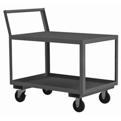 39 in. Low Deck Service Truck, Gray - 1400 lbs