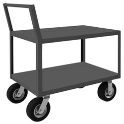 41 in. Low Deck Service Truck, Gray - 1200 lbs