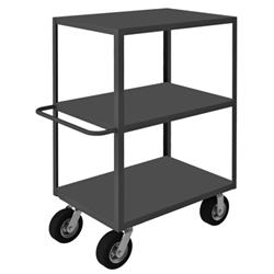 45 in. Rolling Instrument Cart, Gray - 1200 lbs