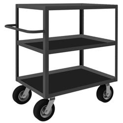 45 in. Rolling Instrument Cart, Gray - 1200 lbs