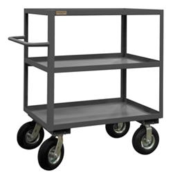 45 in. Rolling Instrument Cart, Gray - 1200 lbs