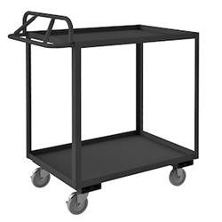 48 in. Rolling Service Cart, Gray - 1200 lbs