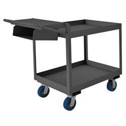 42 in. Order Picking Cart, Gray - 3600 lbs