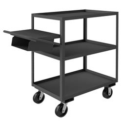 48 in. Order Picking Cart, Gray - 3600 lbs