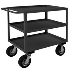 39 in. Rolling Service Cart, Gray - 1200 lbs