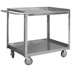 37 in. Stainless Stock Cart, Stainless - 1200 lbs
