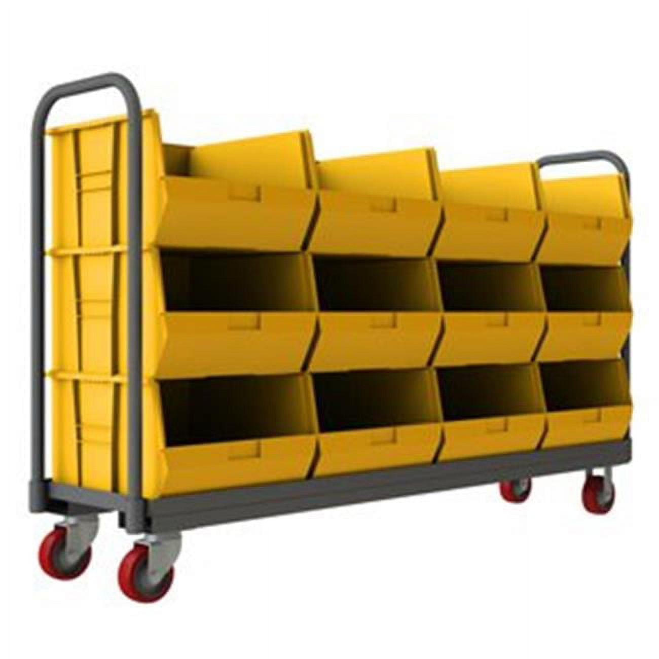 47 in. Tub Rack, Gray - 1800 lbs