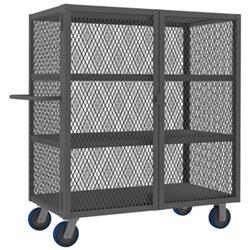 56 in. Security Mesh Truck, Gray - 3000 lbs