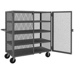 56 in. Security Mesh Truck, Gray - 3000 lbs