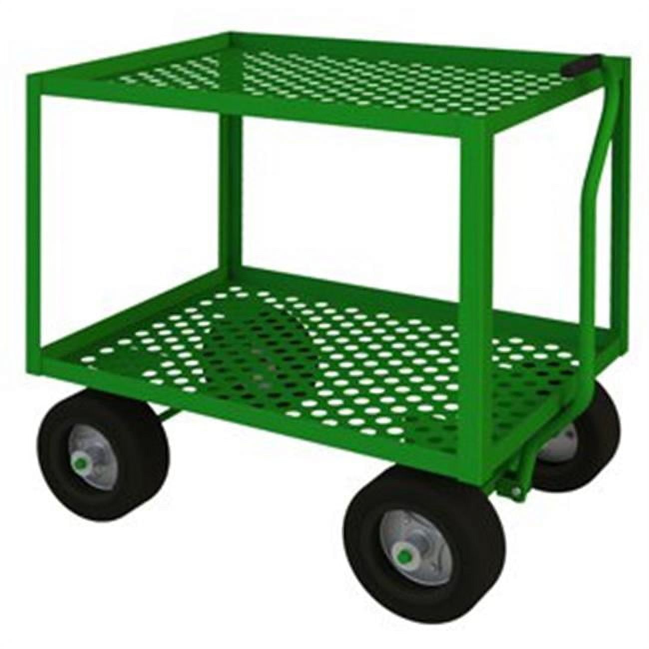 38 in. 5th Wheel Garden Truck, Gray - 1000 lbs
